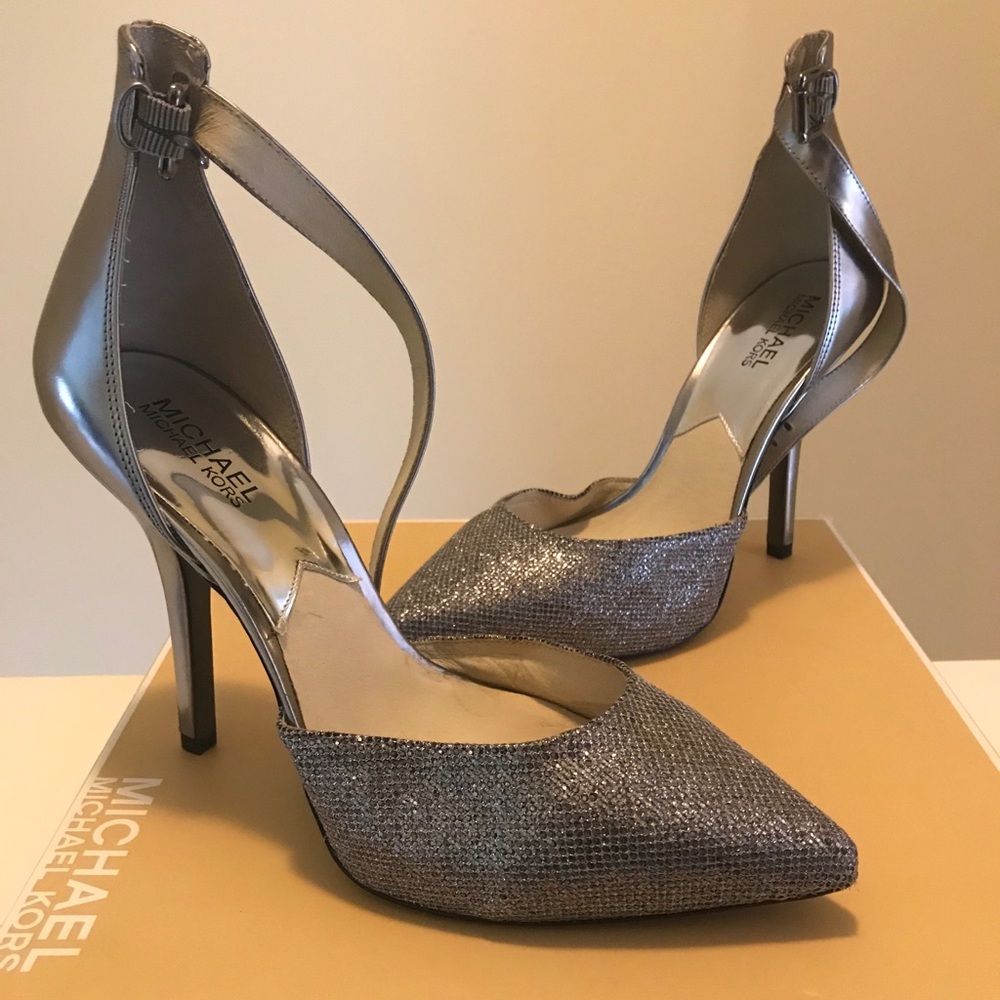 Michael Kors Brenna Ankle Strap Pumps